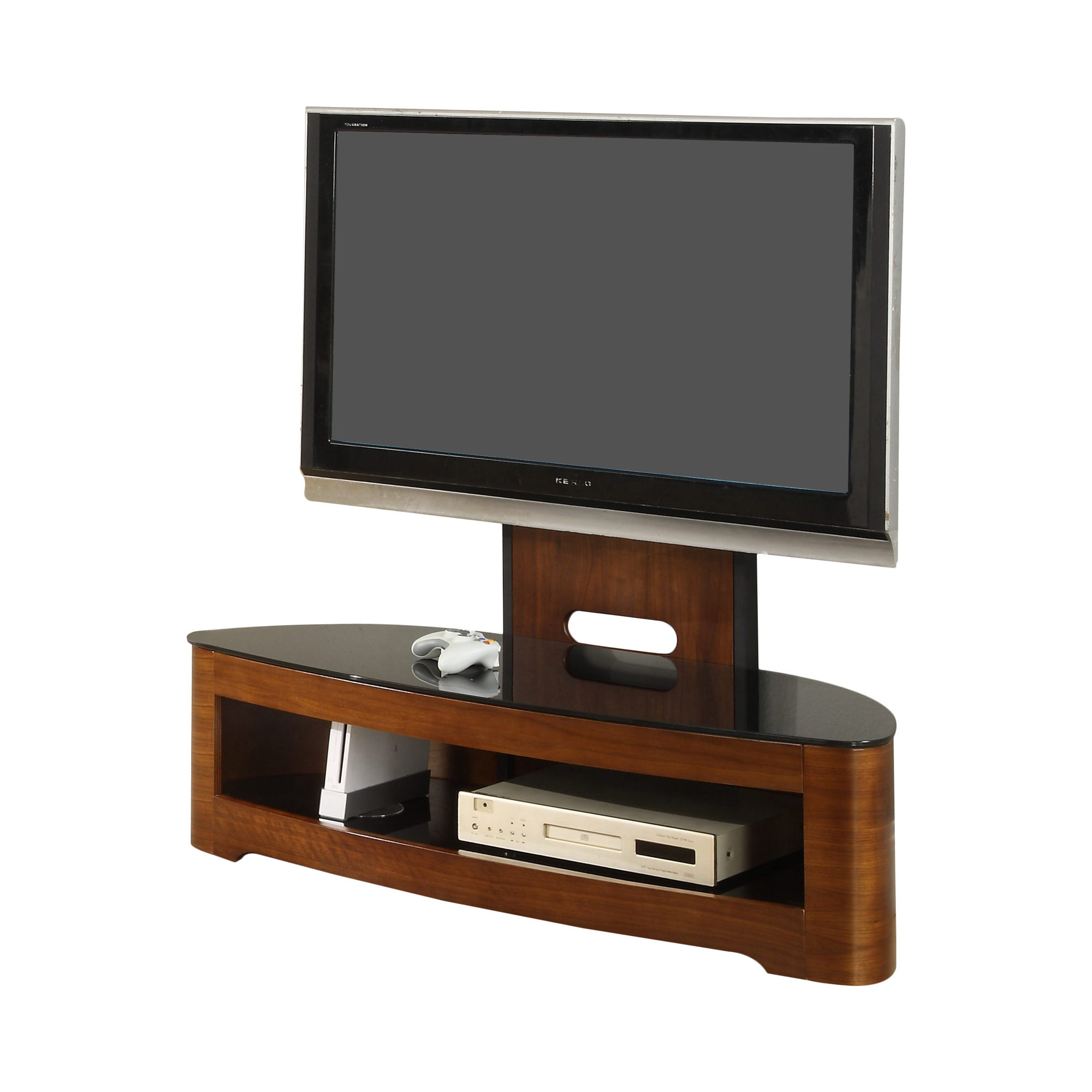Jual Curve TV Stand for TVs up to 60" & Reviews Wayfair.co.uk